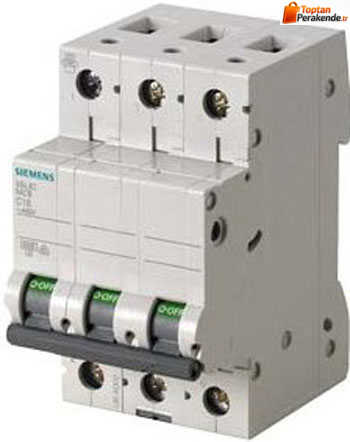 Sıemens 5SL6306-7 Otomatik Sigorta 6kA C Tipi 3x6 Amper